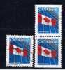 CDN Kanada 1995 Mi 1494 Flaggen - Used Stamps