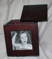 Porte Photo Sur Socle, Forme Cube, Pour 4 Photos - Andere & Zonder Classificatie