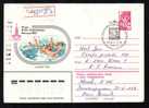 REGISTRED STATIONERY COVER 1980, WATER-POLO,rare PMK OLYMPIC GAMES MOSCOVA. - Water Polo
