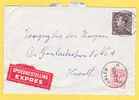 848A+859 Op EXPRES Brief Met Stempel HALEN - 1936-1951 Poortman