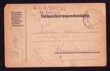 PC  1916 CENSORED K.U.K. SPITAL Dr. KANTOR,SENT TO ROMANIA, Very Rare! - World War 1 Letters