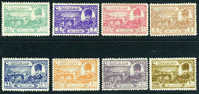 Turkey #625-32 Mint Hinged Treaty Of Peace Set From 1924 - Unused Stamps