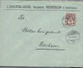 CH060 - Lettre Avec Type Chiffre 60b De Schaffhouse à Dachsen - Lettres & Documents