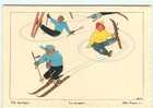 Illustrateurs Signés - Sports D´hiver - Ski - Illustrateur Samivel - Le Ravageur - état - Samivel