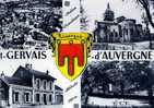 63 ST GERVAIS D´AUVERGNE , Blason - Saint Gervais D'Auvergne