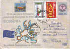 Romania-Postal Stationery Cover 2003 - 25 Years Since The Founding Of The Europen Academy Of  Philately - EU-Organe