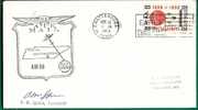 US - 2 - FIRST FLIGHT CHATTANOOGA  To BRISTOL, TENN (reception At Back) VF 1960 CACHETED COVER - 2c. 1941-1960 Covers