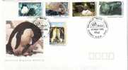 AUSTRALIA  FDC ANTARCTIC ANIMALS & BIRDS  SET OF 5  STAMPS DATED 14-05-1992 CTO SG? READ DESCRIPTION !! - Covers & Documents