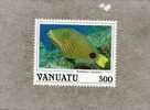 VANUATU : Poissons : Balistupus Undalatus, Ou Baliste Ondulé Ou Baliste Strié - Vanuatu (1980-...)