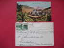 Maroc Morocco Allemagne Lettre Petit Format Mignonette Rabat 1955 + Carte De Voeux Cover Greatings Card - Brieven En Documenten