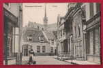 GOES.- Ganzepoortstraat. Très Belle Carte.  2 Scans. - Goes