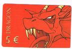 SPAGNA (SPAIN) - DRAGON (REMOTE) - RED - USED  -  RIF. 4243 - Sonstige & Ohne Zuordnung