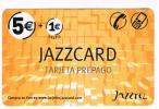 SPAGNA (SPAIN) - JAZZTEL (REMOTE) - JAZZ CARD    - USED -  RIF. 4246 - Andere & Zonder Classificatie