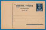 A-156  JUGOSLAVIA JUGOSLAWIEN  TITO POSTAL CARD - Enteros Postales