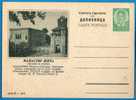 A-157  JUGOSLAVIA JUGOSLAWIEN  POSTAL CARD RRR MANASTIR ZICA - Brieven En Documenten