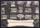 CPA  ANCIENNE- FRANCE- VERDELAIS (33)- CPA SOUVENIR- FOND FLEURI  ET MULTIVUES - Verdelais