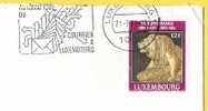 Flamme : Tri Automatique Du Courrier à Luxembourg (1989) - Maschinenstempel (EMA)