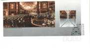 AUSTRALIA FDC OPENING OF 1ST PARLIAMENT 100 YEARS  1 STAMP ON M/S  DATED 03-05-2001 CTO SG? READ DESCRIPTION !! - Storia Postale