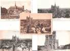 CPA  5 FIVE CINQUE OLD FRANCE POSTCARDS OF AMIENS MORE FRANCE LISTED @1 EURO OR LESS - Amiens