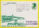 La Ciotat =  1° Jour Flamme Centenaire Societe Nautique1989 - Cartoline Postali Ristampe (ante 1955)