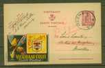 BELGIQUE Publicité Sur Entier Postal  Type Armoiries Obl. - Other & Unclassified