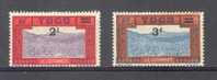 (S0240) TOGO, 1927 (Postage Due Stamps, Surcharged With New Values). Complete Set. Mi ## P20-P21. MLH* - Nuovi