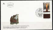 S720.-.ISRAEL .-. 1988 .-.SCOTT # 999.-. FDC .-.  KRISTALLNACHT , 50TH ANNIVERSARY. - Lettres & Documents