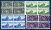 VATICANO / VATICAN CITY 1957 -- MAGNA MATER -- BLOCK OF 4 / ** MNH / VF - Blocks & Sheetlets & Panes