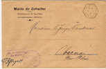 N511 - ZELLWILLER Bas Rhin - Mars 1940 - Franchise Postale Le Maire - Entête Mairie - - Autres & Non Classés