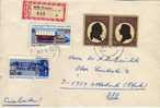 Carta,,certificada, DRESDEN 1982 ,DDR, (Alemania) ,cover, Letter - Briefe U. Dokumente