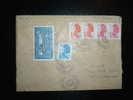 FRAGMENT LETTRE RECOMMANDEE AR TARIF A 22,80 F LIBERTE DE GANDON OBL. 28-4-1986 BONSECOURS (76 SEINE-MARITIME) - Postal Rates