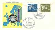 GERMANY  EUROPA CEPT 1961  FDC /BONN 1 F / /ZX/ - 1961