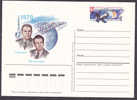 Space Russia Sowjetunion CCCP  Postal Stationery Anniversery 15 Years First Spacewalk A.Leonov 424 Houres 12-5-1985 - UdSSR