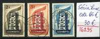 Europa 1956 Luxembourg   TRES  Belle Série Ø  514/516 Luxe     Cote 70 E - Used Stamps