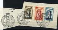 Europa1956   Belle Série Ø  514/516 Premier Jour       Cote 70 E - Used Stamps