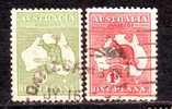 Australia 1913 SC#  A1  1,2 - Used Stamps
