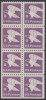 !a! USA Sc# 1819a MNH BOOKLET-PANE(8) - B And Eagle - 1941-80