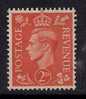 GB 1941 KGV1 ORANGE 2d UNUSED SG 488 NO GUM (643) - Nuevos