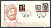 GREECE ENVELOPE (A0579) 10th INTERNATIONAL CONGRESS HUMANIST MEDICINE  -  RHODES    18.10.1977 - Postal Logo & Postmarks