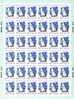 FC4543 - RARE - URSS 1978 - La Splendide FEUILLE Complète Neuve** 36 TIMBRES N° 4543 (YT) - SPORT - JO 80 Moscou : Voile - Full Sheets