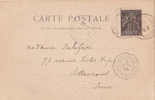 CARTE CACHET MARITIME  LOANGO A MARSEILLE  1904 - Otros & Sin Clasificación