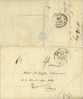 Faltbrief  Lausanne - Fribourg         1838 - ...-1845 Vorphilatelie