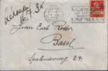 Suisse - Lettre Circulee En 1930 Avec Un Cachet De Publicite-sécurité Routière - Accidents & Sécurité Routière