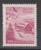 Jugoslavia   -  1951.  Associazioni  Alpine.  Alpine  Association. Plane Over Mountain.  MNH - Bergsteigen