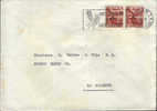 Lettre De1943 Avec Un Cachet De Publicite - Lettres & Documents