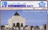 MAROC ONPT MAUSOLEE MOHAMED V RABAT 50U N° 310B...UT RARE - Marokko