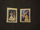 UNGHERIA - 1961PRIMO VOLO 2v. -  NON DENTELLATI(ND)-NUOVI(++)-TEMATICA. - Unused Stamps
