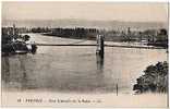 01 TREVOUX - Pont Suspendu Sur La Saone - Trévoux