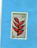 Archipel Des Comores-RF-timbre Oblitéré N°A 26- Fleur --heliconia -cote 4eu - Usados