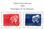 SCHWEDEN / SWEDEN / SVEZIA 1967 Nobel Price Winners Gest. / Used / Usati - Used Stamps